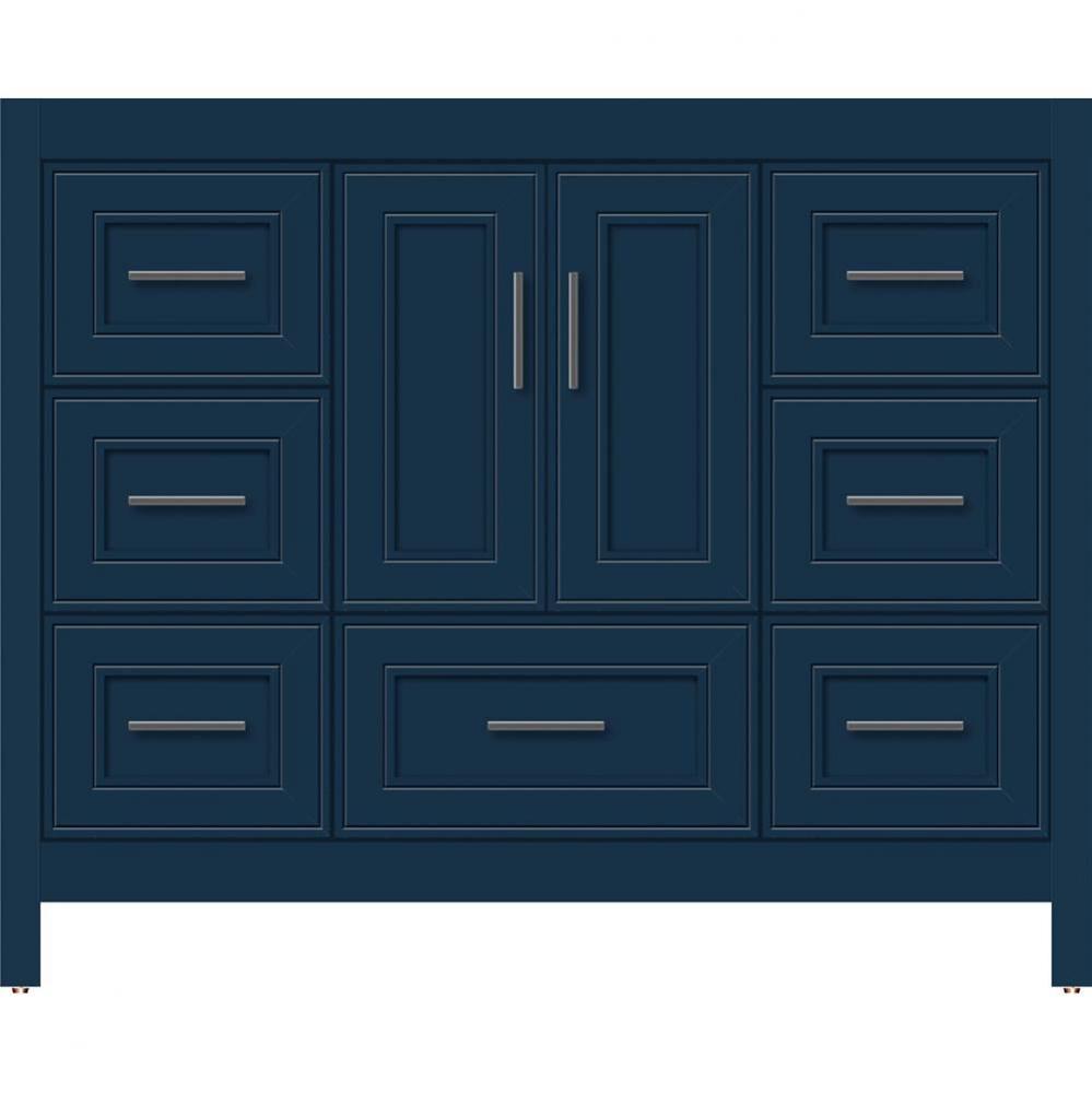 42 X 21 X 34.5 Alki Essence Vanity Deco Miter Lapis Night Sb