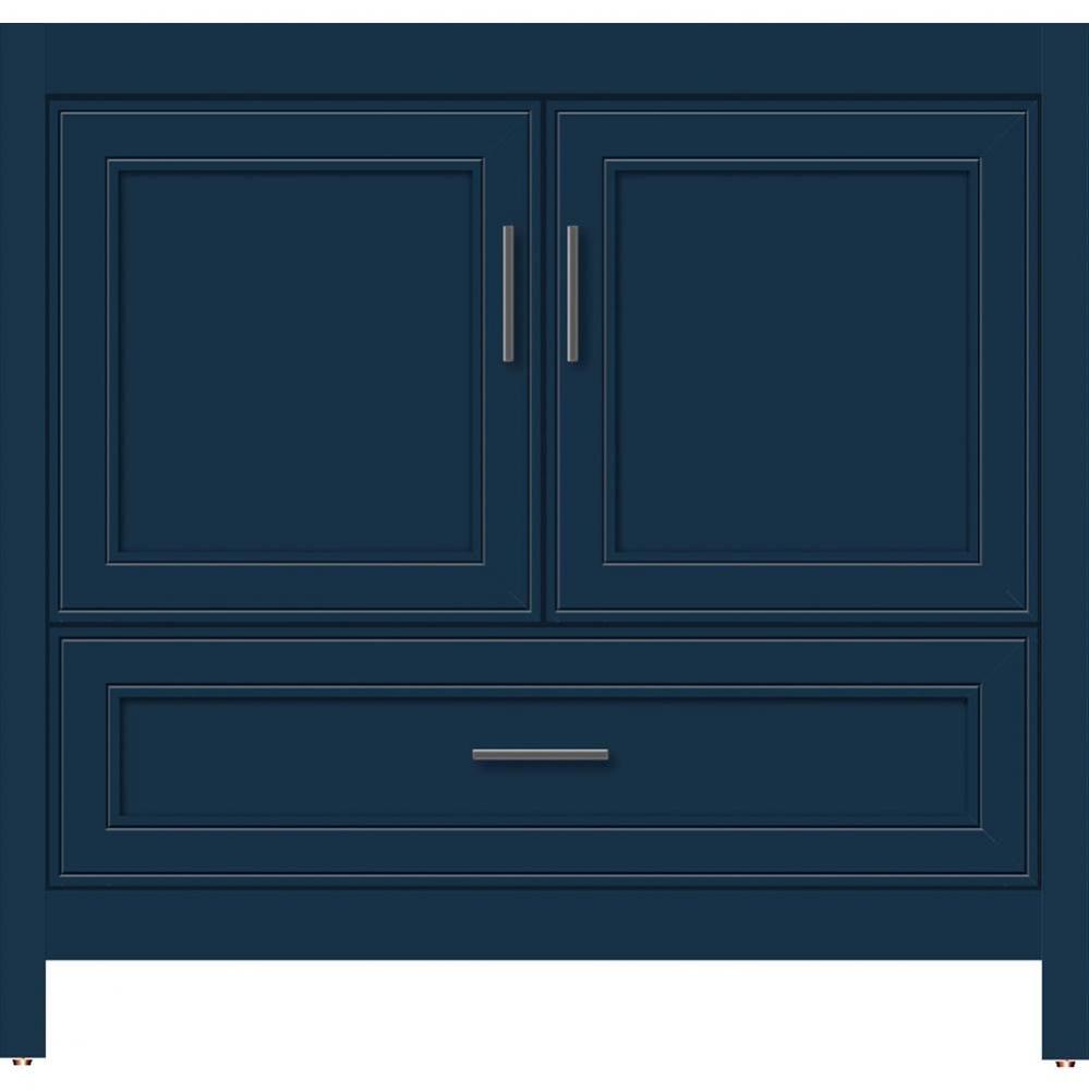 36 X 18.5 X 34.5 Alki Essence Vanity Deco Miter Lapis Night Std