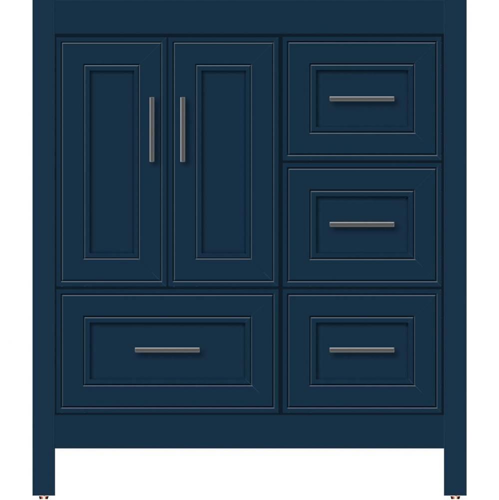 30 X 18.5 X 34.5 Alki Essence Vanity Deco Miter Lapis Night Rh