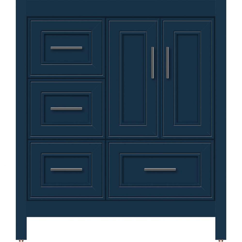 30 X 21 X 34.5 Alki Essence Vanity Deco Miter Lapis Night Lh