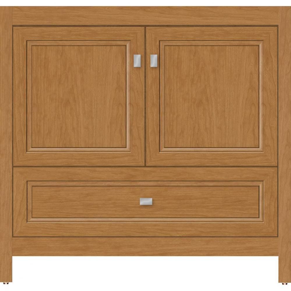36 X 18.5 X 34.5 Alki Essence Vanity Ogee Miter Nat Cherry Std