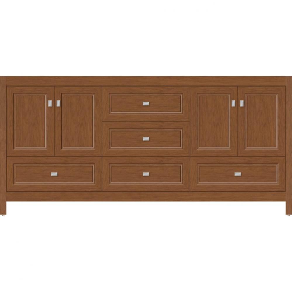 72 X 18.5 X 34.5 Alki Essence Vanity Ogee Miter Cinn Cherry Db