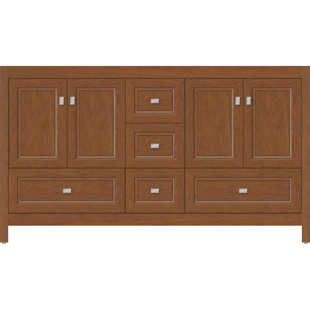 60 X 18.5 X 34.5 Alki Essence Vanity Ogee Miter Cinn Cherry Db