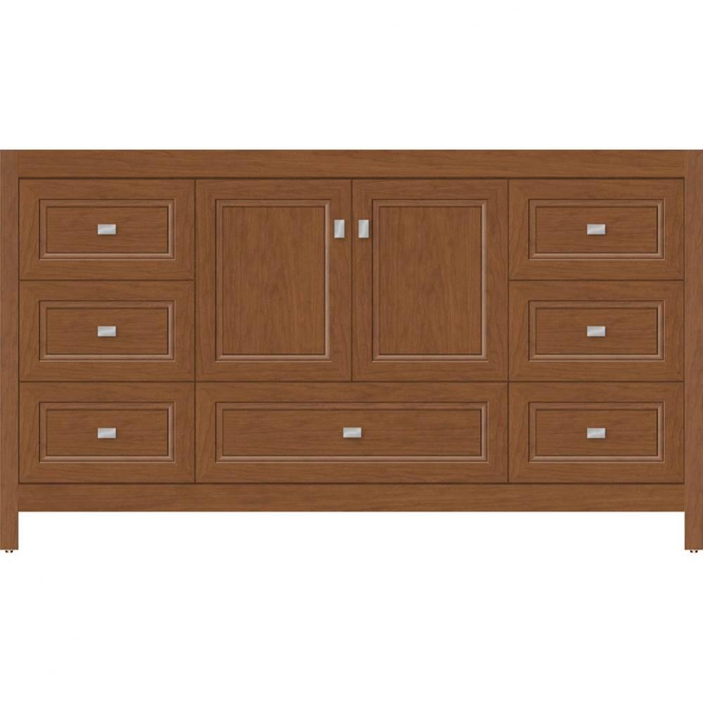 60 X 21 X 34.5 Alki Essence Vanity Ogee Miter Cinn Cherry Sb