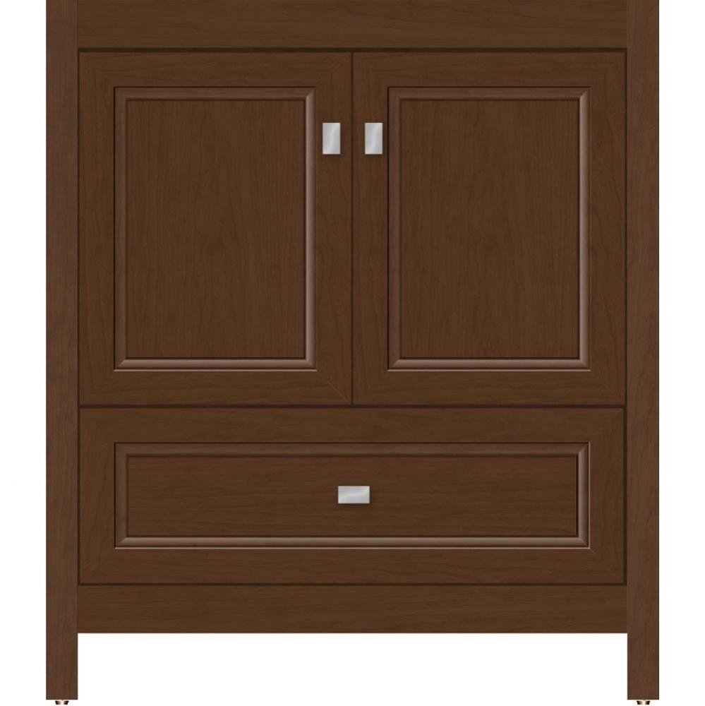 30 X 18.5 X 34.5 Alki Essence Vanity Ogee Miter Pecan Cherry Std