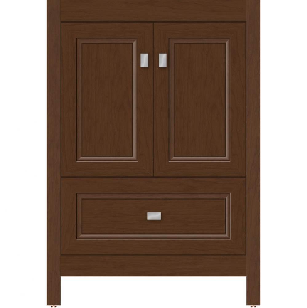 24 X 18.5 X 34.5 Alki Essence Vanity Ogee Miter Pecan Cherry Std