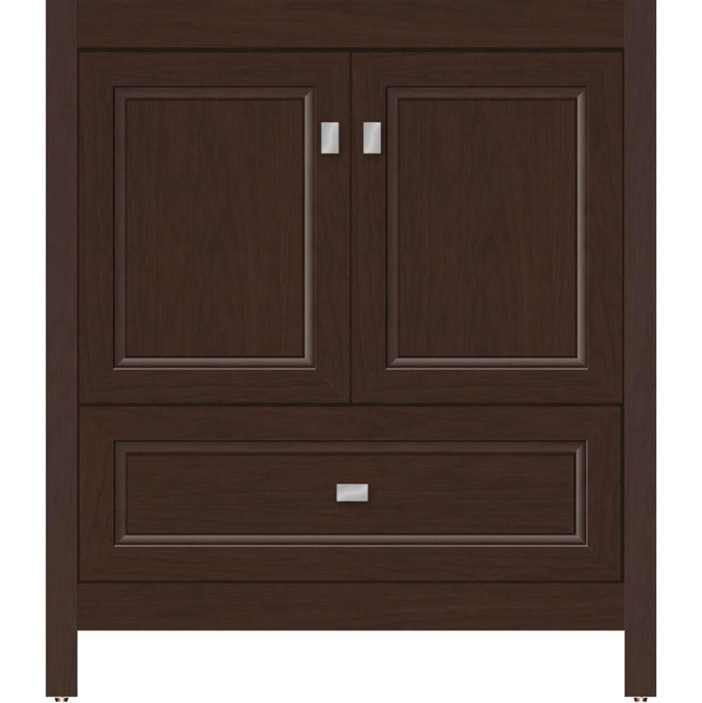 30 X 21 X 34.5 Alki Essence Vanity Ogee Miter Choc Cherry Std