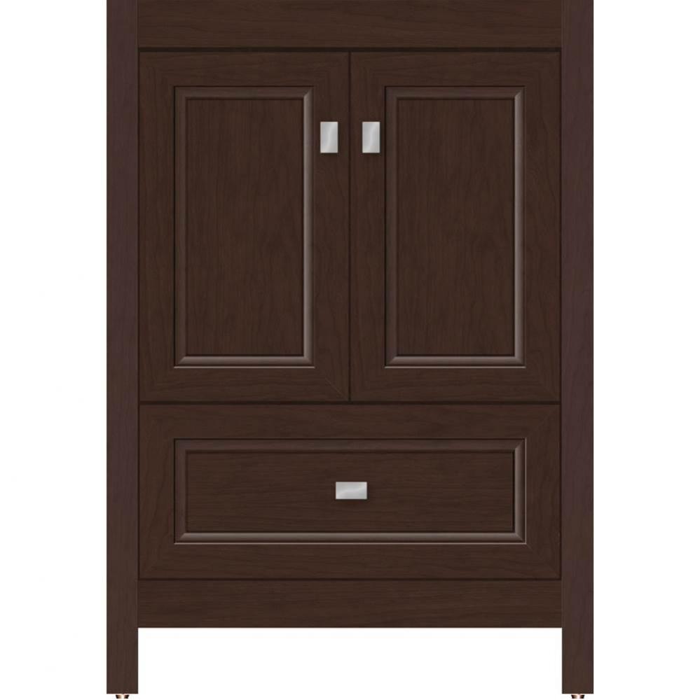 24 X 21 X 34.5 Alki Essence Vanity Ogee Miter Choc Cherry Std