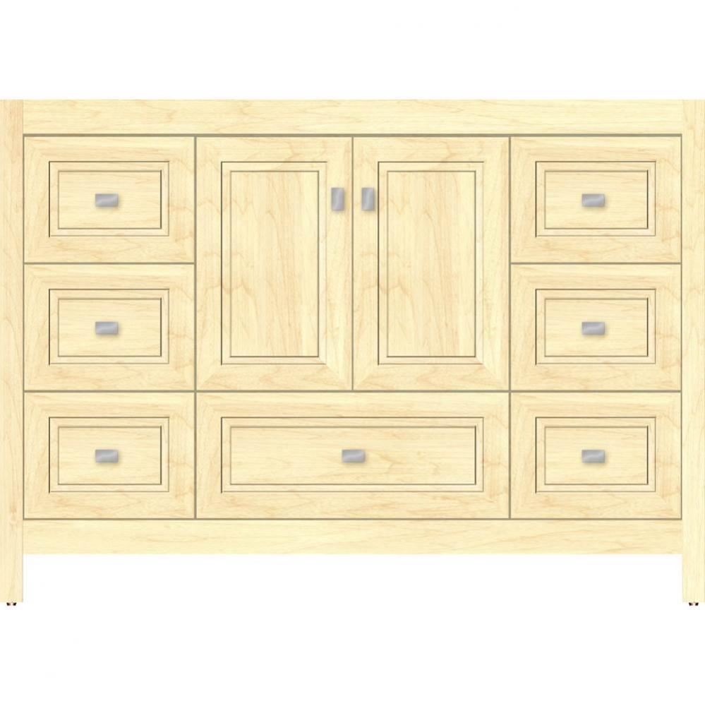 48 X 21 X 34.5 Alki Essence Vanity Ogee Miter Nat Maple Sb