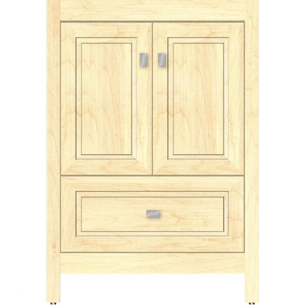 24 X 18.5 X 34.5 Alki Essence Vanity Ogee Miter Nat Maple Std