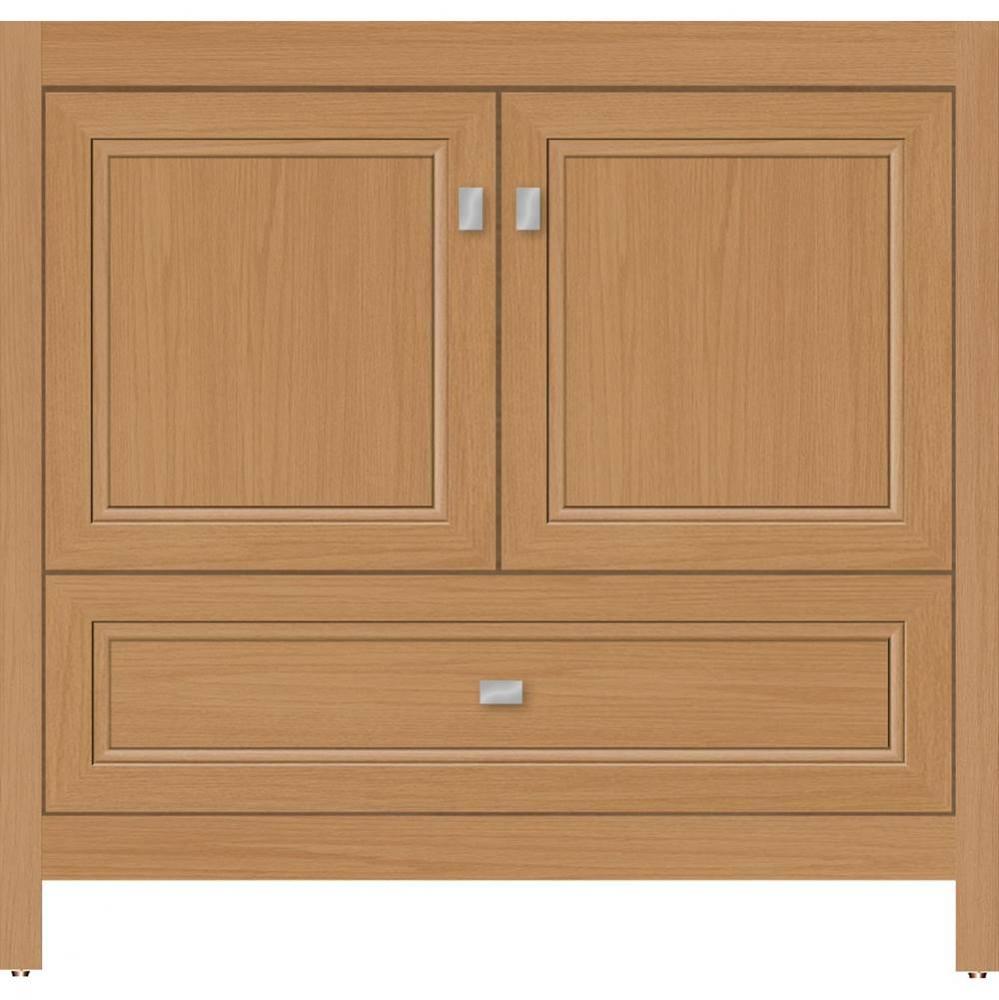 36 X 21 X 34.5 Alki Essence Vanity Ogee Miter Nat Oak Std