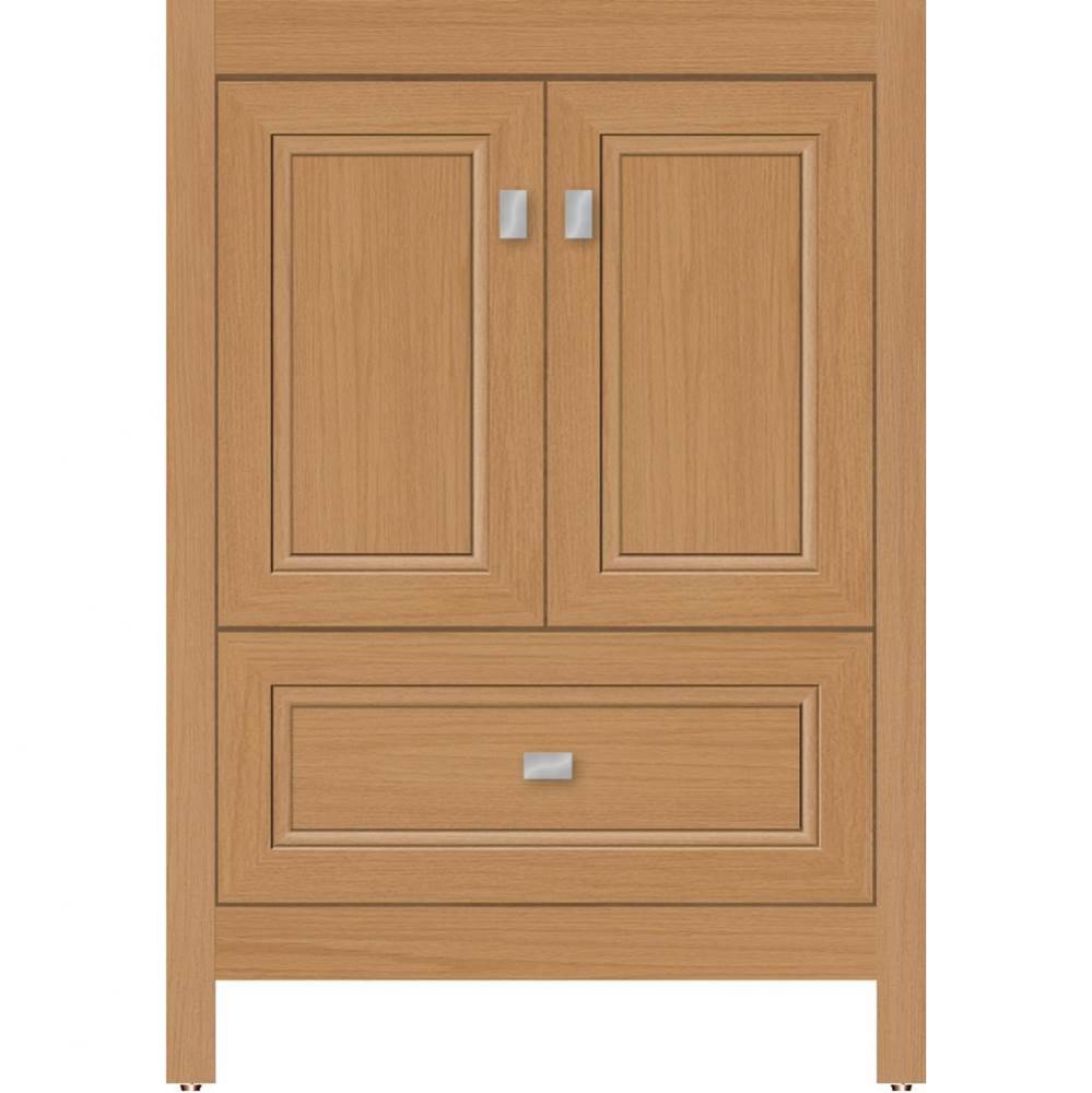 24 X 18.5 X 34.5 Alki Essence Vanity Ogee Miter Nat Oak Std