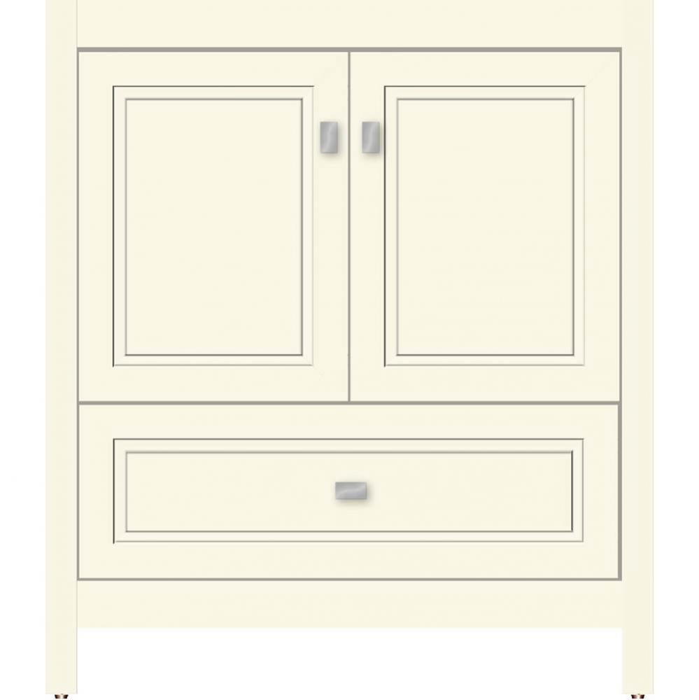 30 X 21 X 34.5 Alki Essence Vanity Ogee Miter Sat Biscuit Std