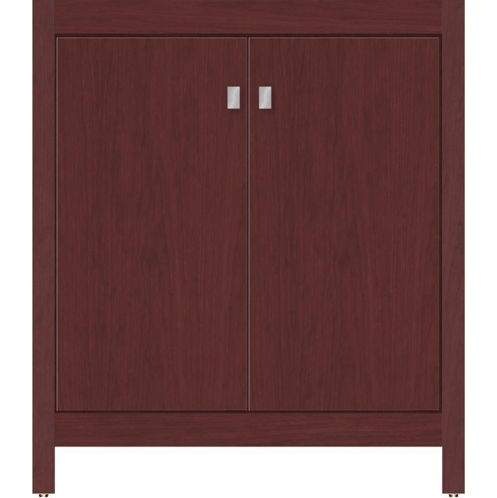 30 X 21 X 34.5 Alki View Vanity Slab Dk Cherry Std