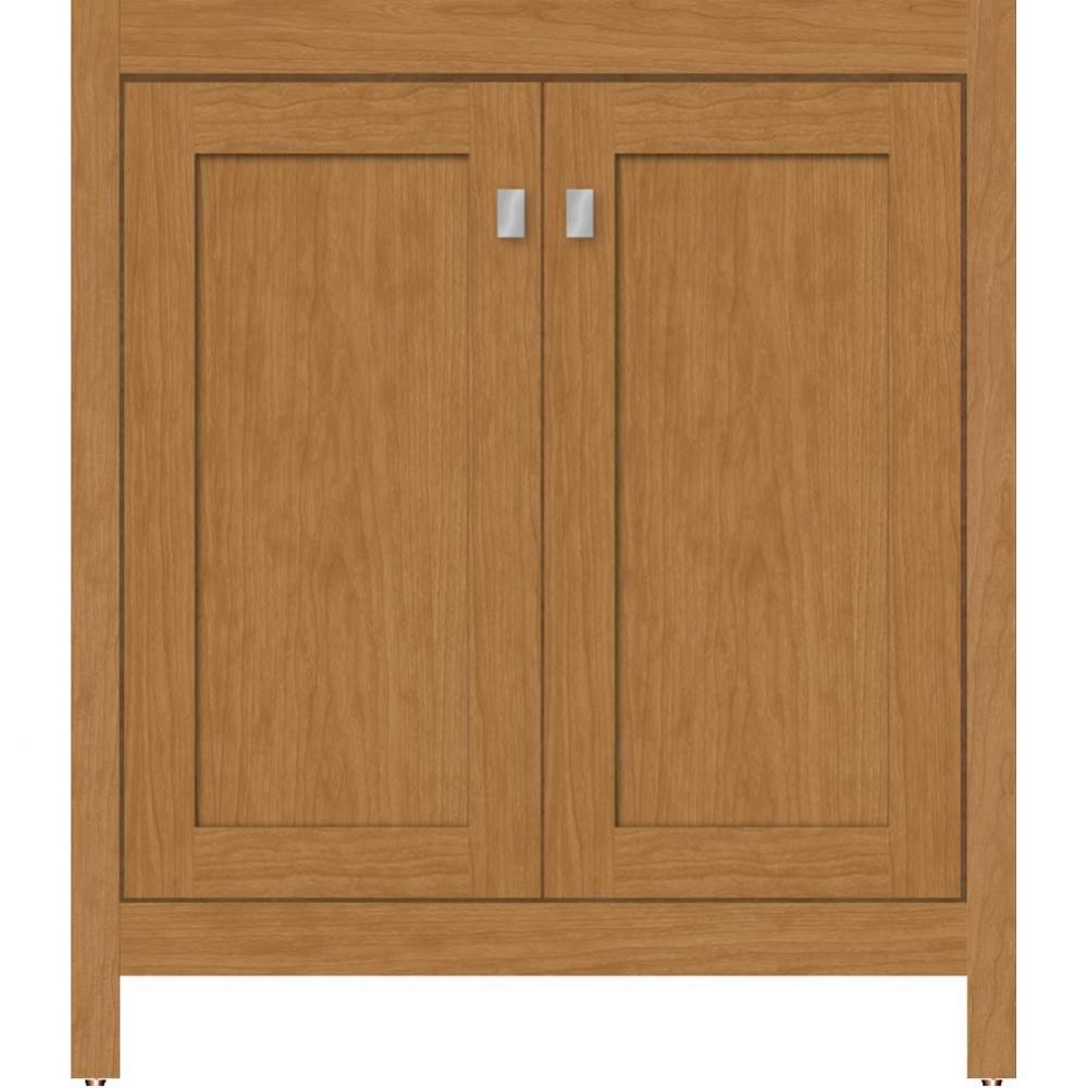 30 X 21 X 34.5 Alki View Vanity Shaker Nat Cherry Std