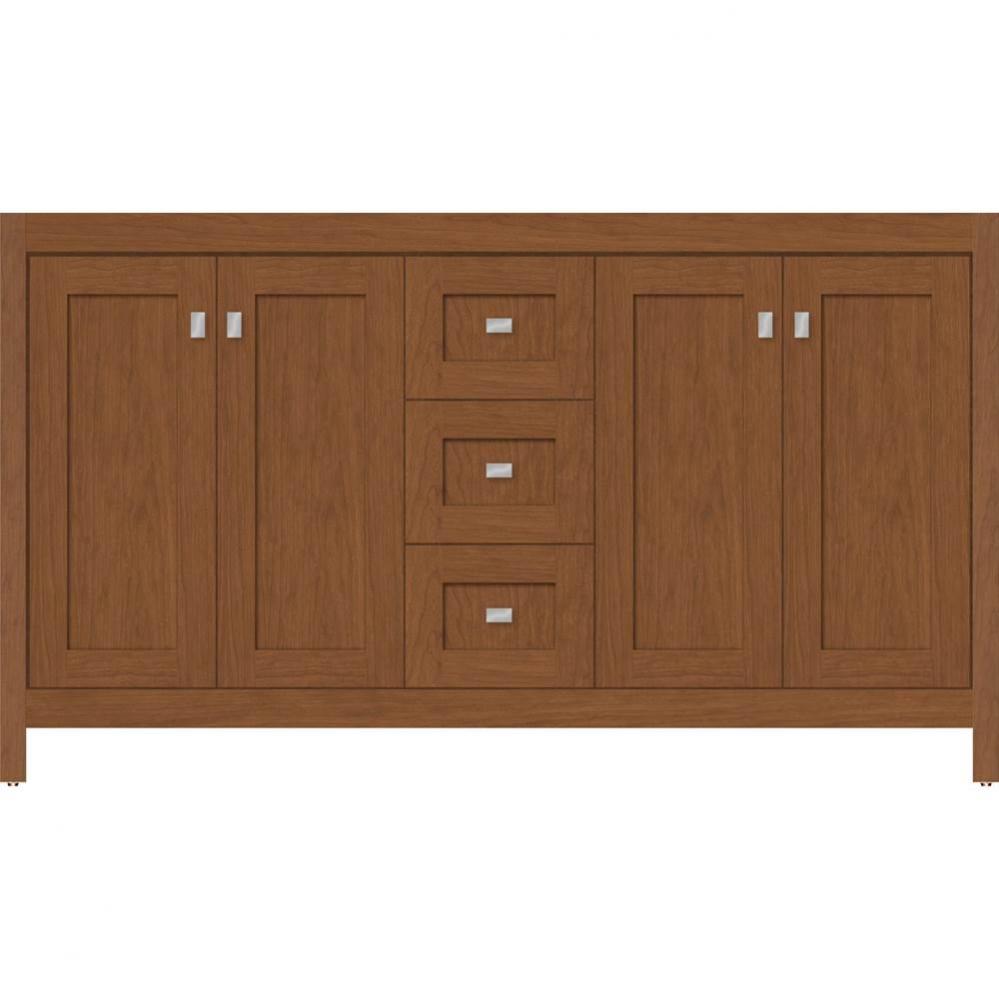 60 X 21 X 34.5 Alki View Vanity Shaker Cinn Cherry Db