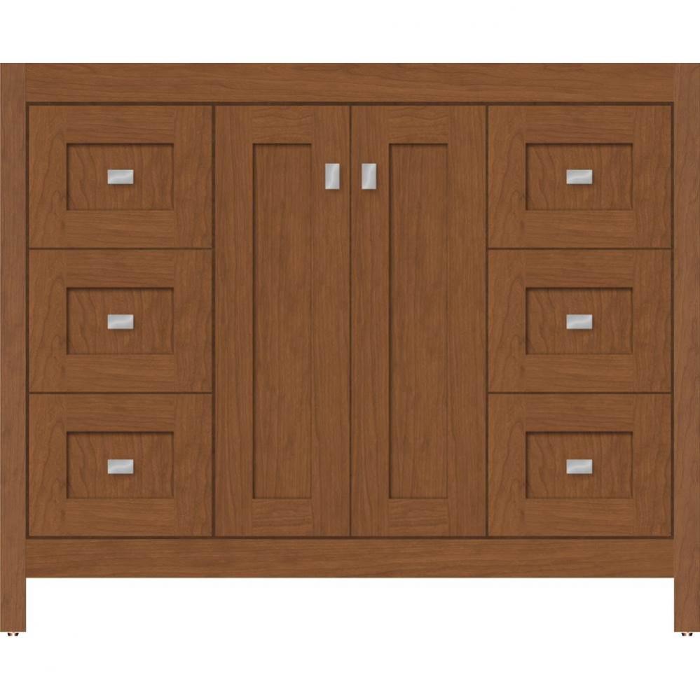 42 X 18.5 X 34.5 Alki View Vanity Shaker Cinn Cherry Sb