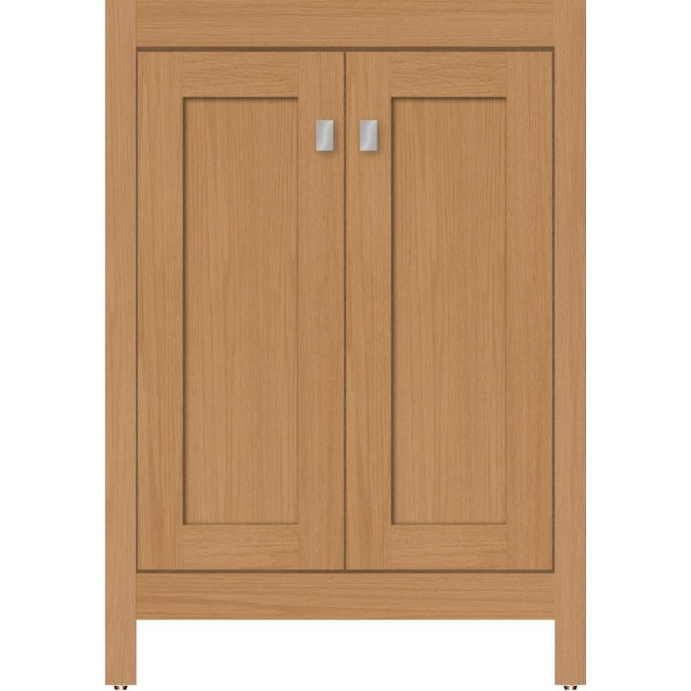 24 X 21 X 34.5 Alki View Vanity Shaker Nat Oak Std