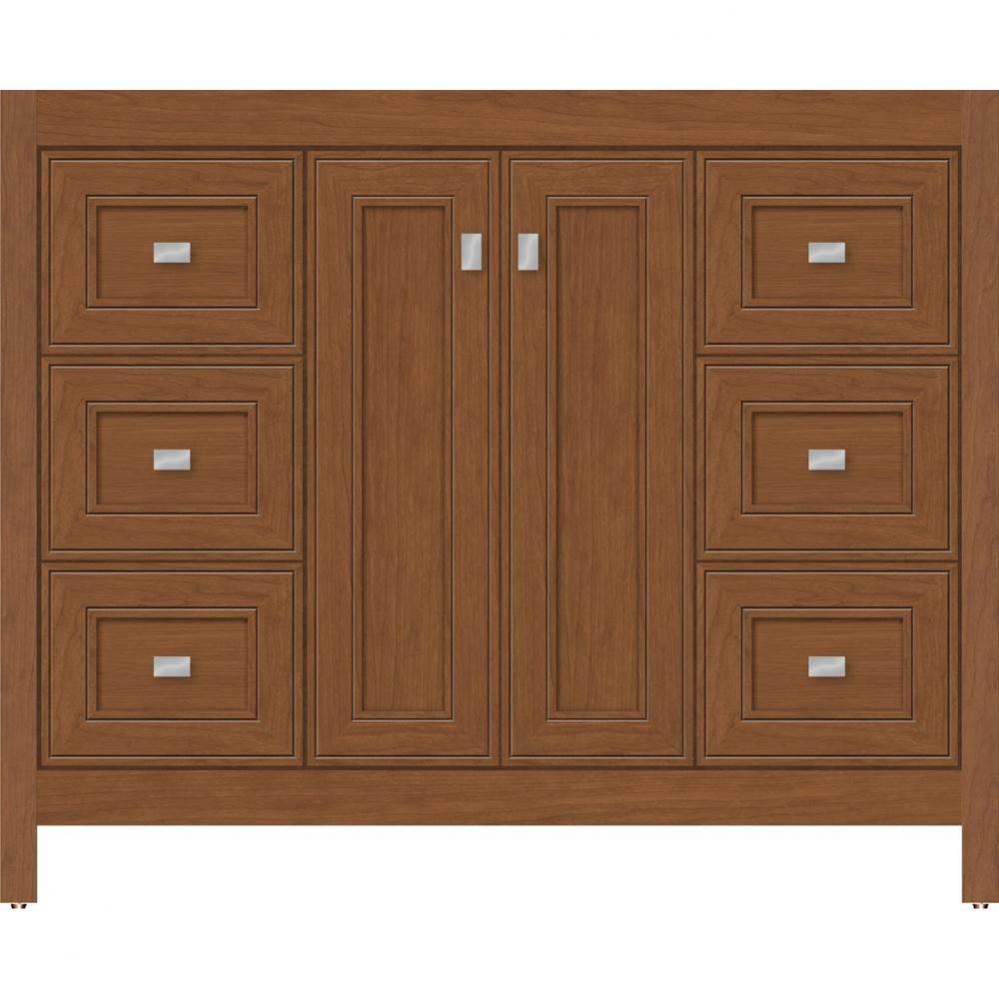 42 X 21 X 34.5 Alki View Vanity Deco Miter Cinn Cherry Sb