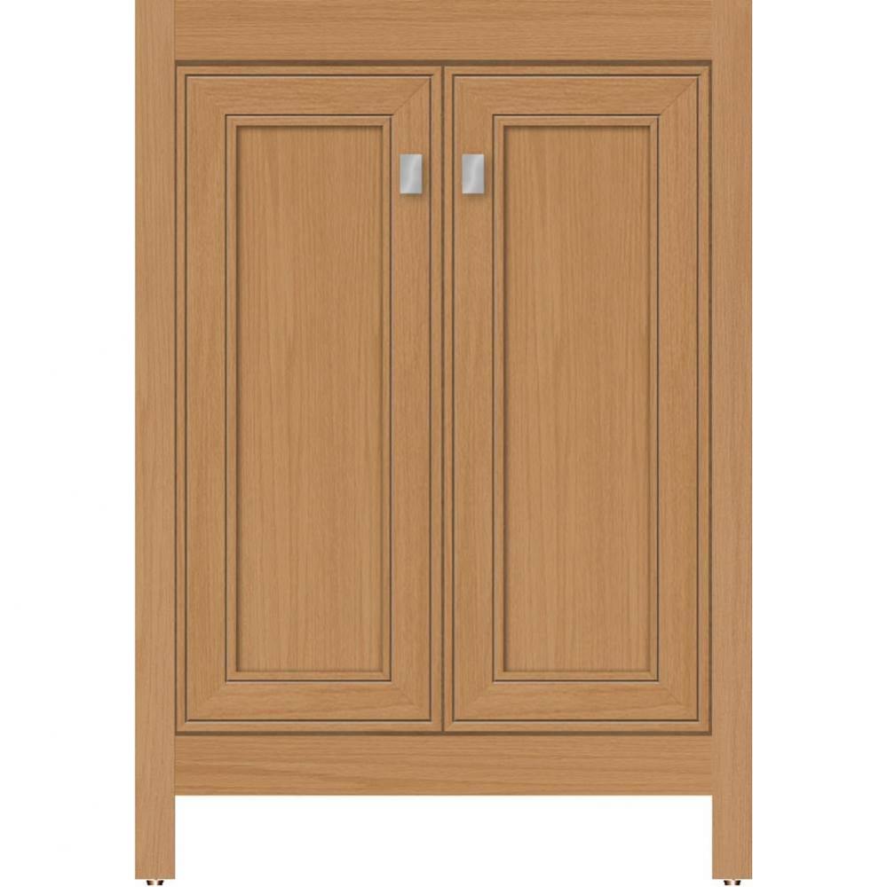 24 X 18.5 X 34.5 Alki View Vanity Deco Miter Nat Oak Std