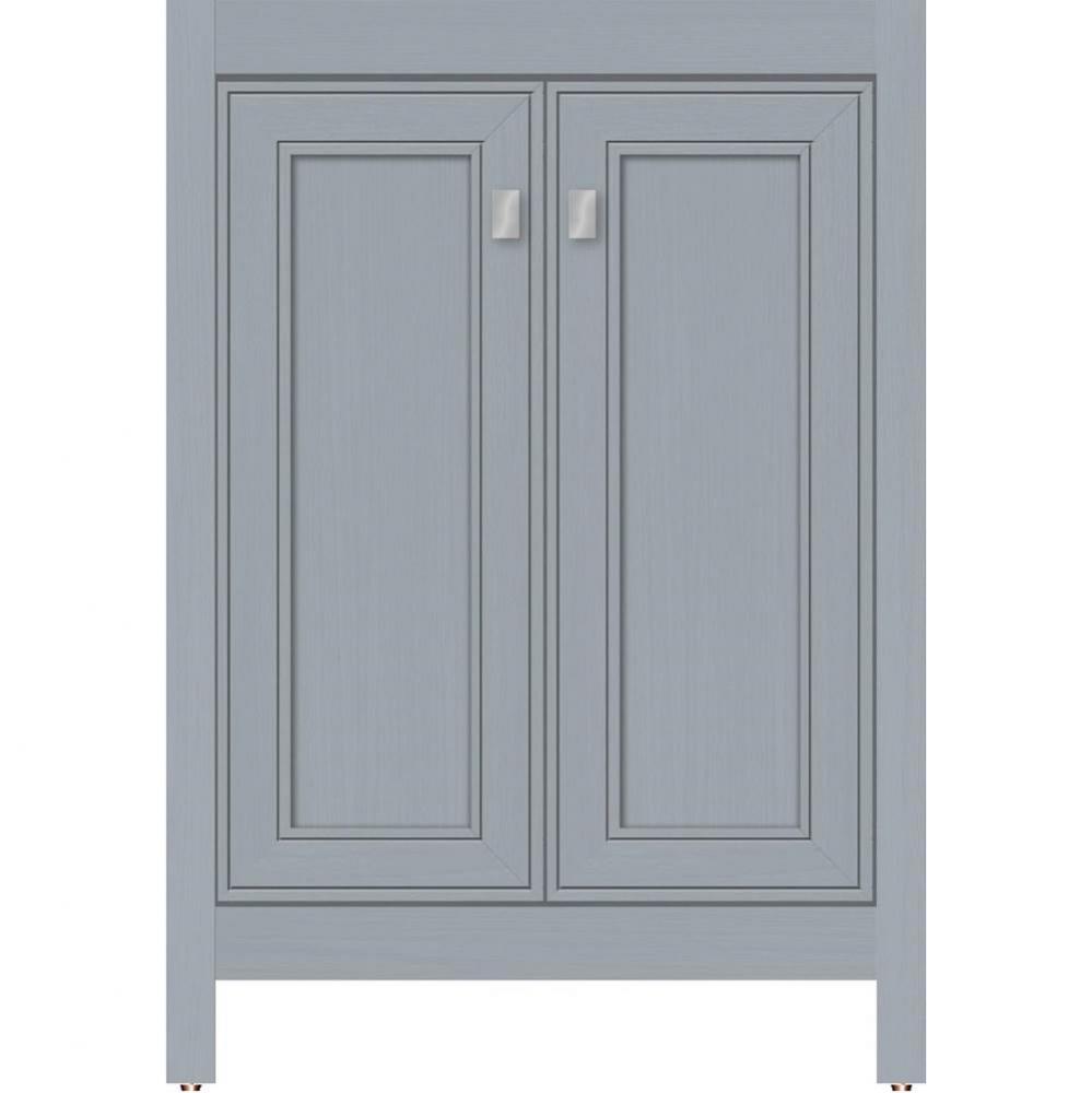 24 X 21 X 34.5 Alki View Vanity Deco Miter Silver Oak Std