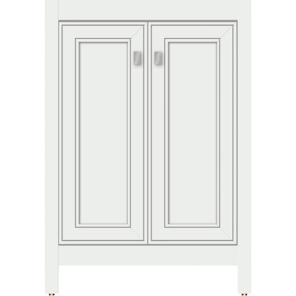 24 X 18.5 X 34.5 Alki View Vanity Deco Miter Powder Grey Std