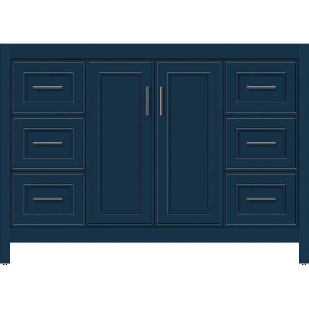 48 X 21 X 34.5 Alki View Vanity Deco Miter Lapis Night Sb