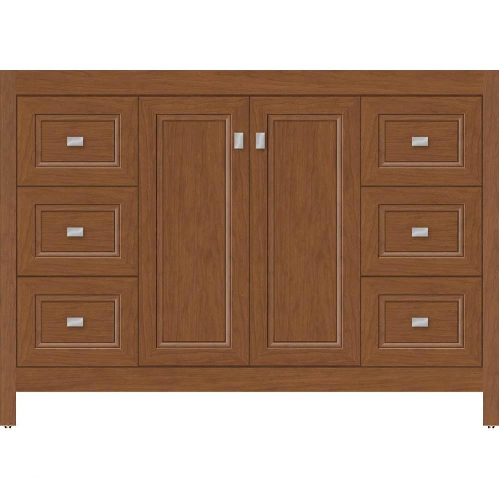 48 X 21 X 34.5 Alki View Vanity Ogee Miter Cinn Cherry Sb