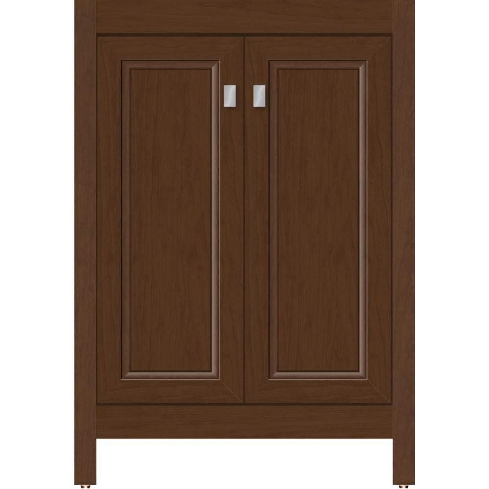 24 X 18.5 X 34.5 Alki View Vanity Ogee Miter Pecan Cherry Std