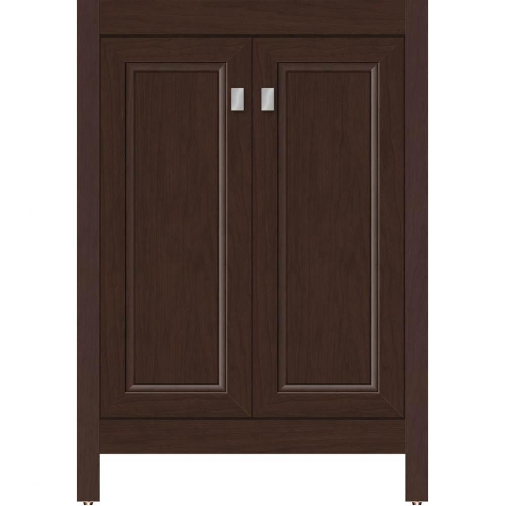 24 X 21 X 34.5 Alki View Vanity Ogee Miter Choc Cherry Std