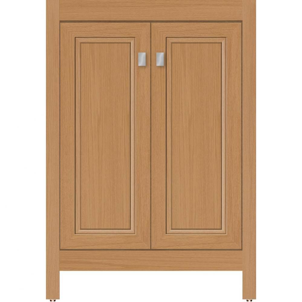 24 X 18.5 X 34.5 Alki View Vanity Ogee Miter Nat Oak Std