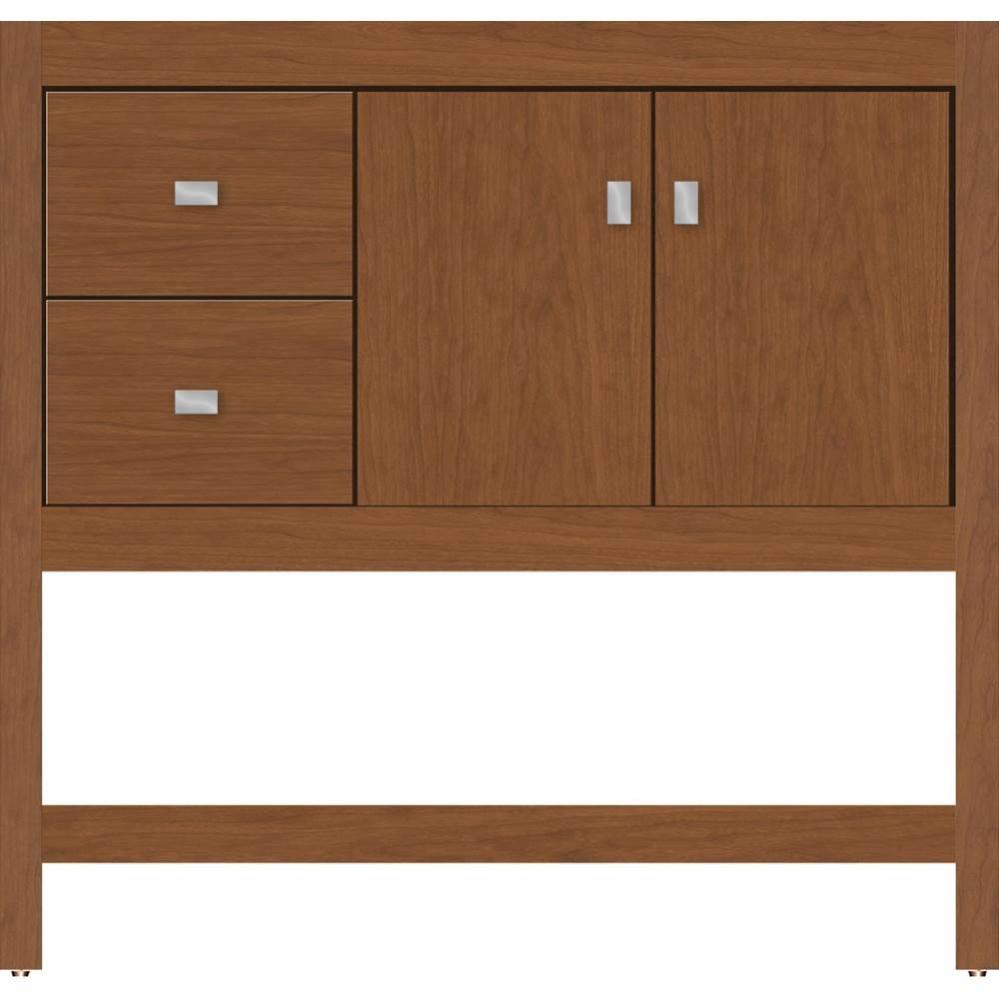 36 X 21 X 34.5 Alki Spa Vanity Slab Cinn Cherry Lh