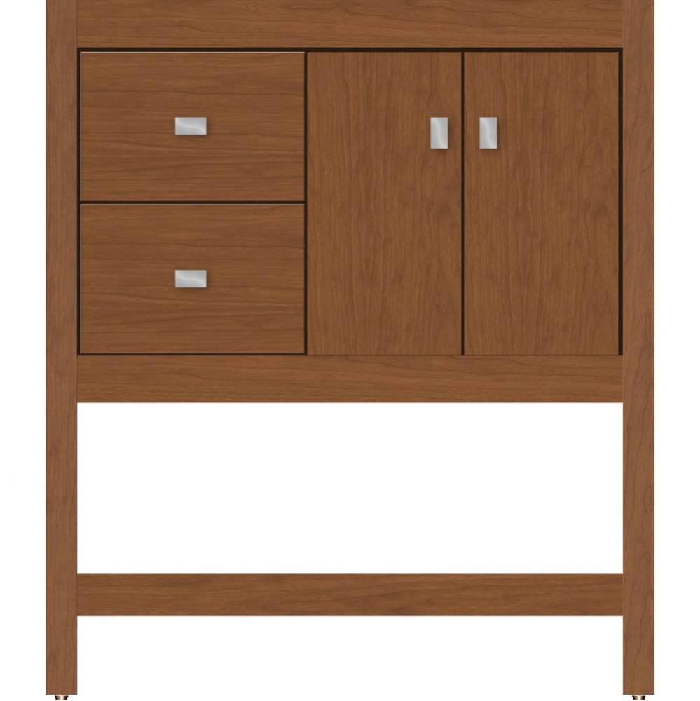 30 X 18.5 X 34.5 Alki Spa Vanity Slab Cinn Cherry Lh