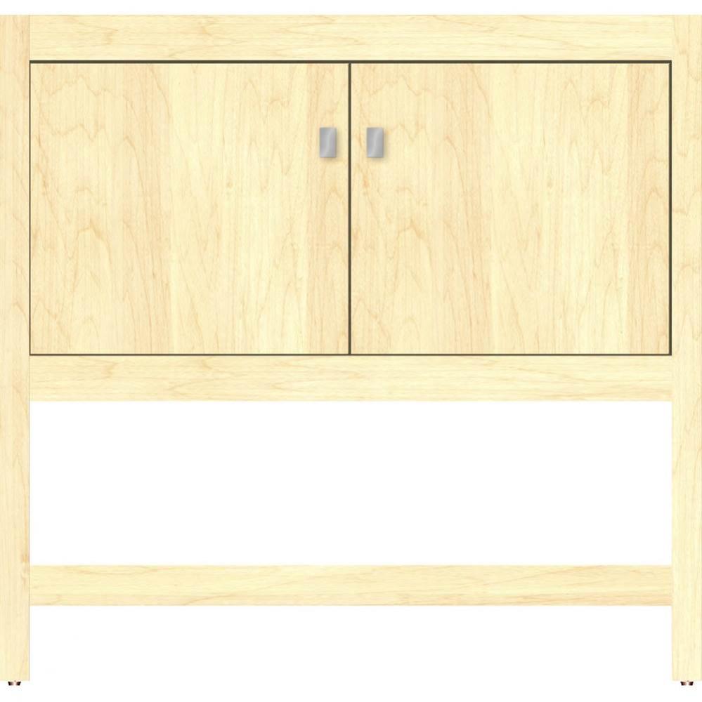 36 X 18.5 X 34.5 Alki Spa Vanity Slab Nat Maple Std