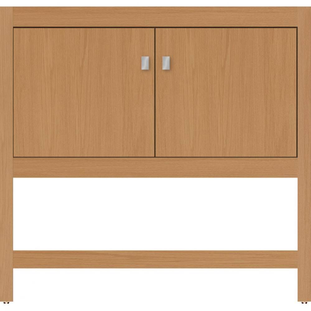 36 X 21 X 34.5 Alki Spa Vanity Slab Nat Oak Std