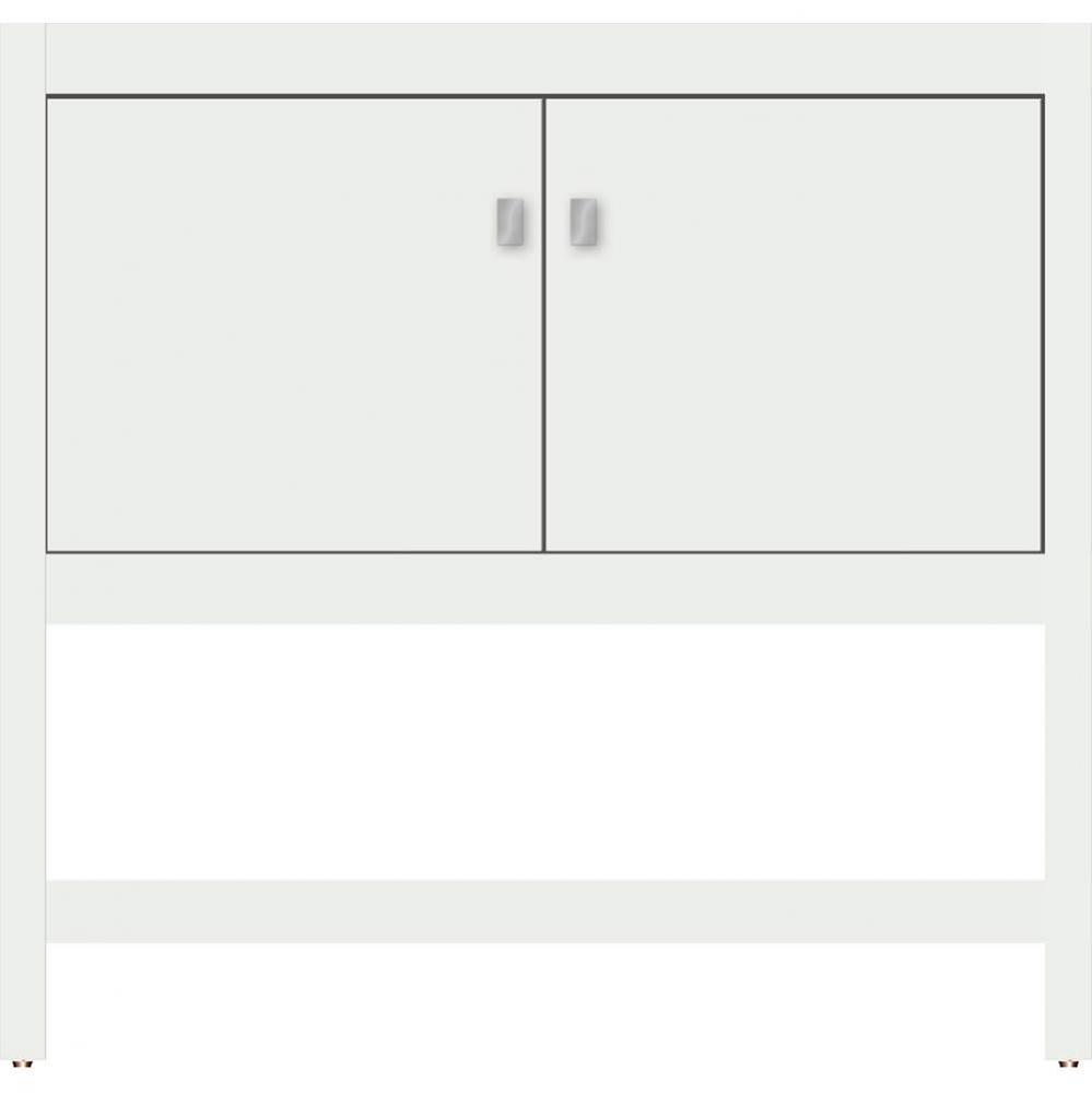 36 X 21 X 34.5 Alki Spa Vanity Slab Powder Grey Std