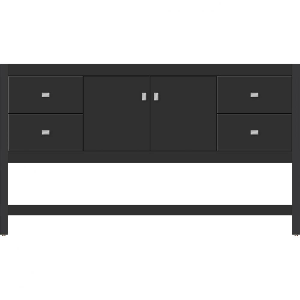 60 X 21 X 34.5 Alki Spa Vanity Slab Sat Black Sb