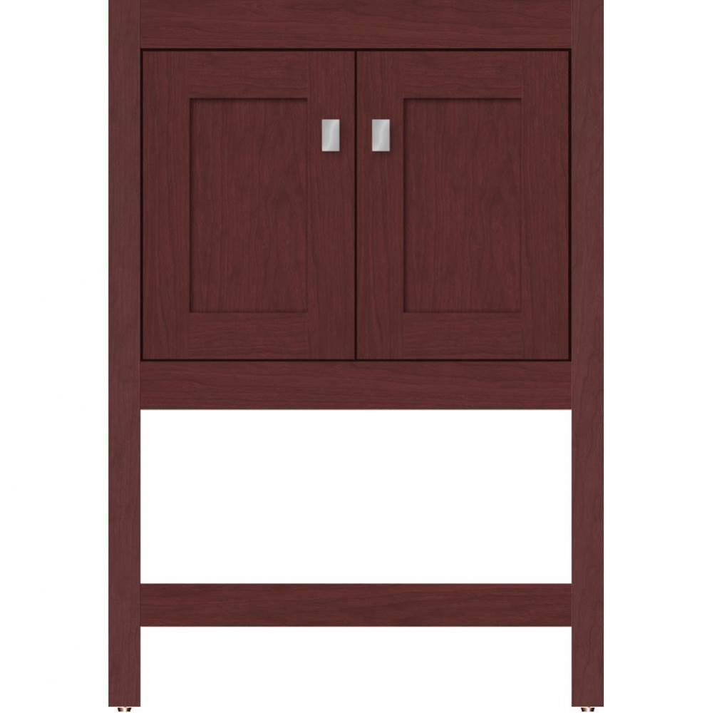 24 X 18.5 X 34.5 Alki Spa Vanity Shaker Dk Cherry Std