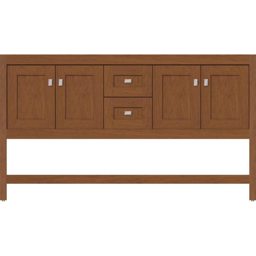 60 X 21 X 34.5 Alki Spa Vanity Shaker Cinn Cherry Db