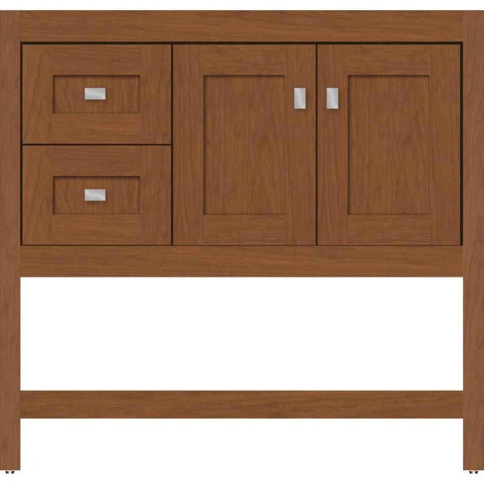 36 X 21 X 34.5 Alki Spa Vanity Shaker Cinn Cherry Lh