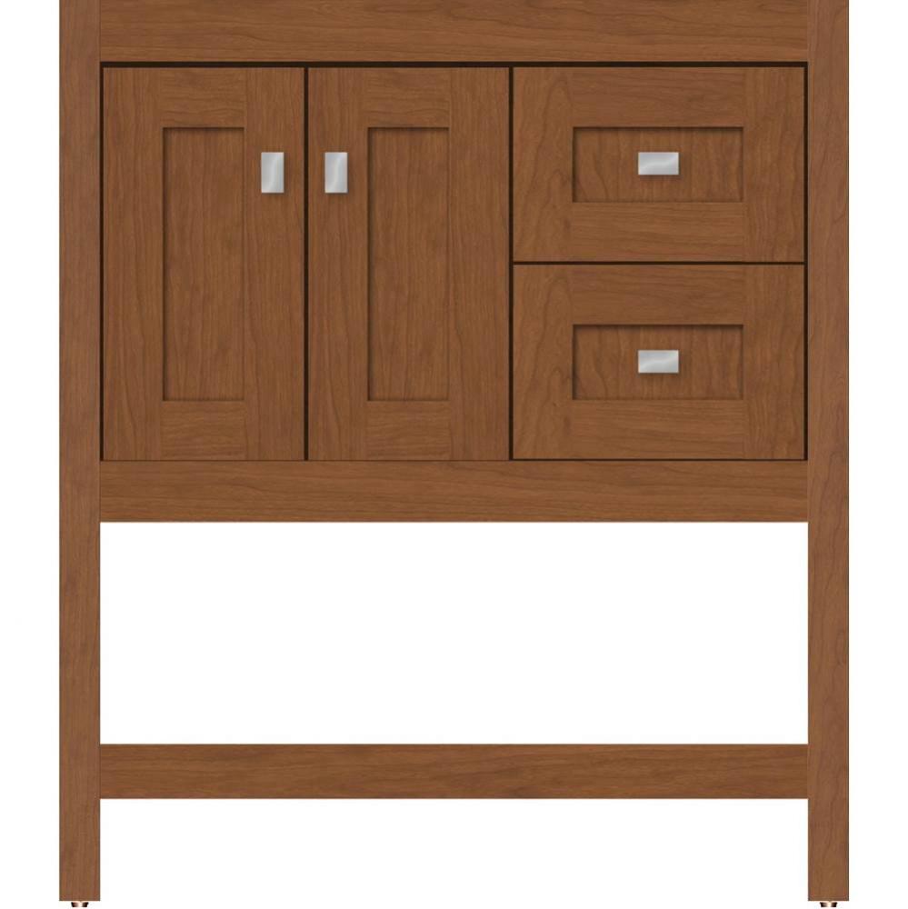 30 X 21 X 34.5 Alki Spa Vanity Shaker Cinn Cherry Rh