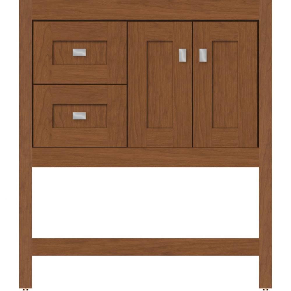 30 X 18.5 X 34.5 Alki Spa Vanity Shaker Cinn Cherry Lh