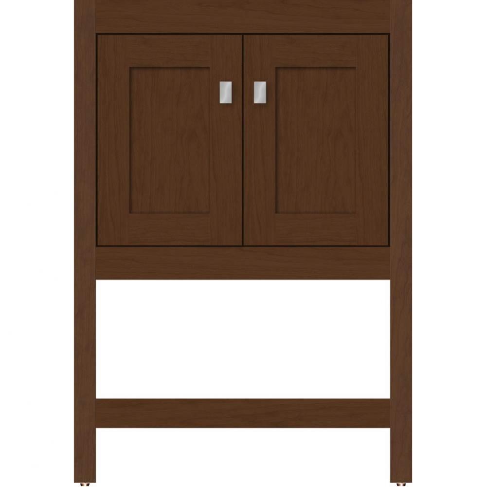 24 X 21 X 34.5 Alki Spa Vanity Shaker Pecan Cherry Std