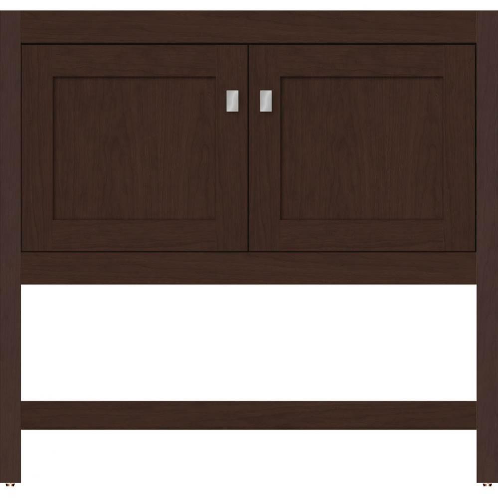 36 X 21 X 34.5 Alki Spa Vanity Shaker Choc Cherry Std