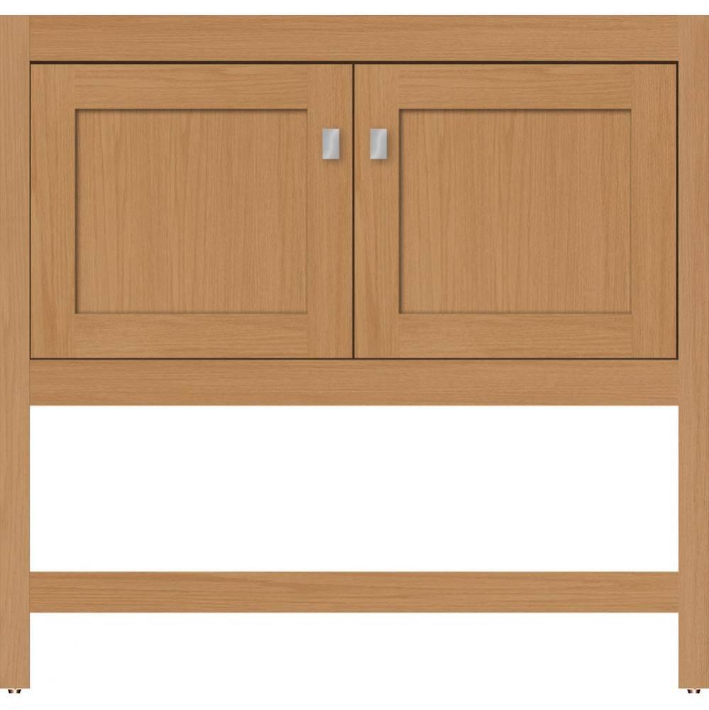 36 X 21 X 34.5 Alki Spa Vanity Shaker Nat Oak Std