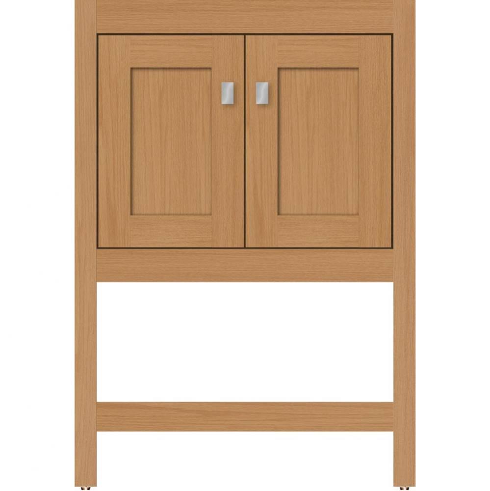 24 X 18.5 X 34.5 Alki Spa Vanity Shaker Nat Oak Std