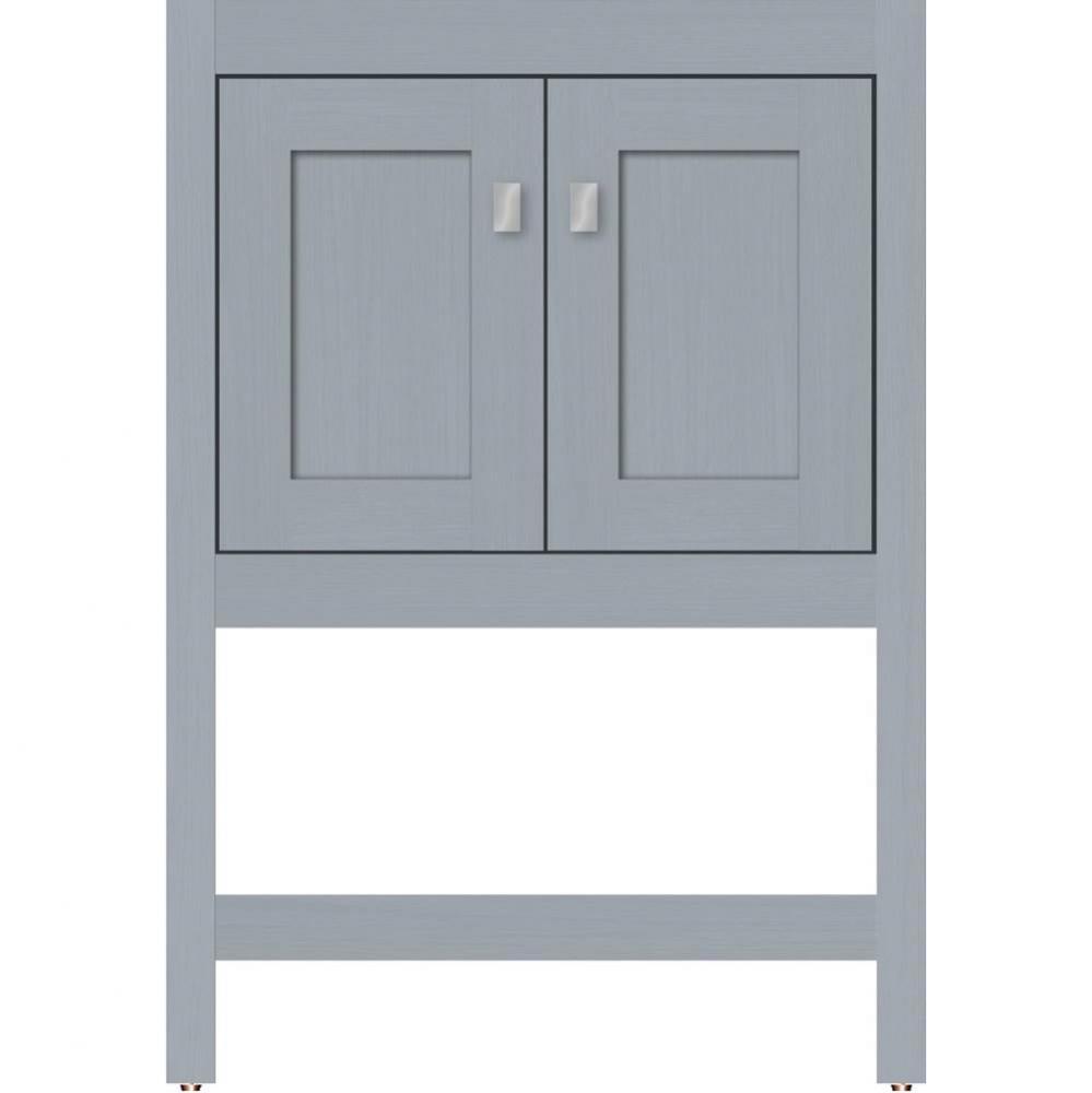 24 X 21 X 34.5 Alki Spa Vanity Shaker Silver Oak Std