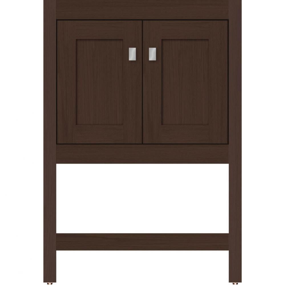 24 X 18.5 X 34.5 Alki Spa Vanity Shaker Choc Oak Std