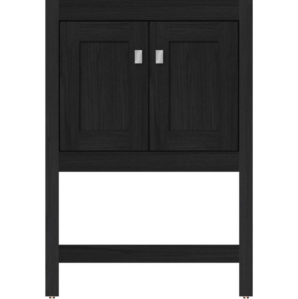 24 X 21 X 34.5 Alki Spa Vanity Shaker Midnight Oak Std