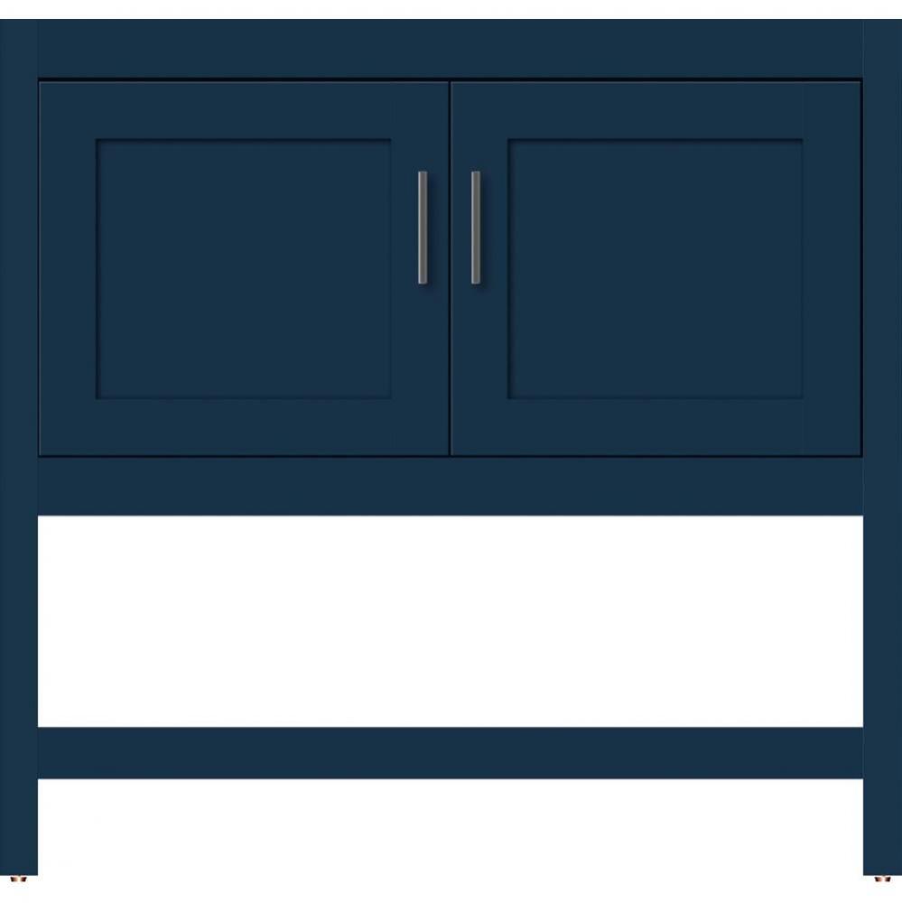 36 X 18.5 X 34.5 Alki Spa Vanity Shaker Lapis Night Std